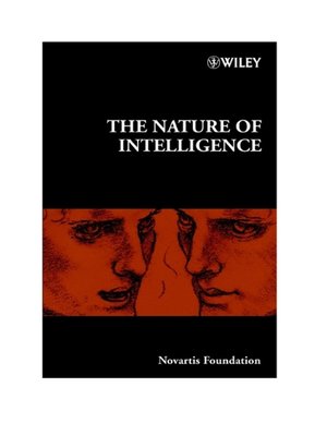 cover image of The Nature of Intelligence